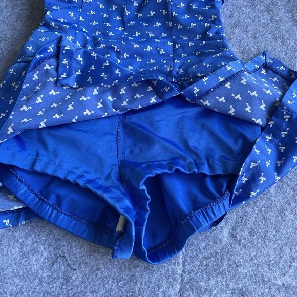 Vintage Roxanne Swimsuit Women Size 14/36 D Cup One Piece Skort Adjustable Union - Picture 4 of 14